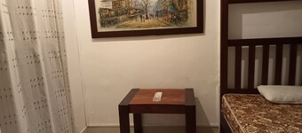 1 Bedroom, 1 Bath spacious studio for 12 dollars per day excluding electricity.