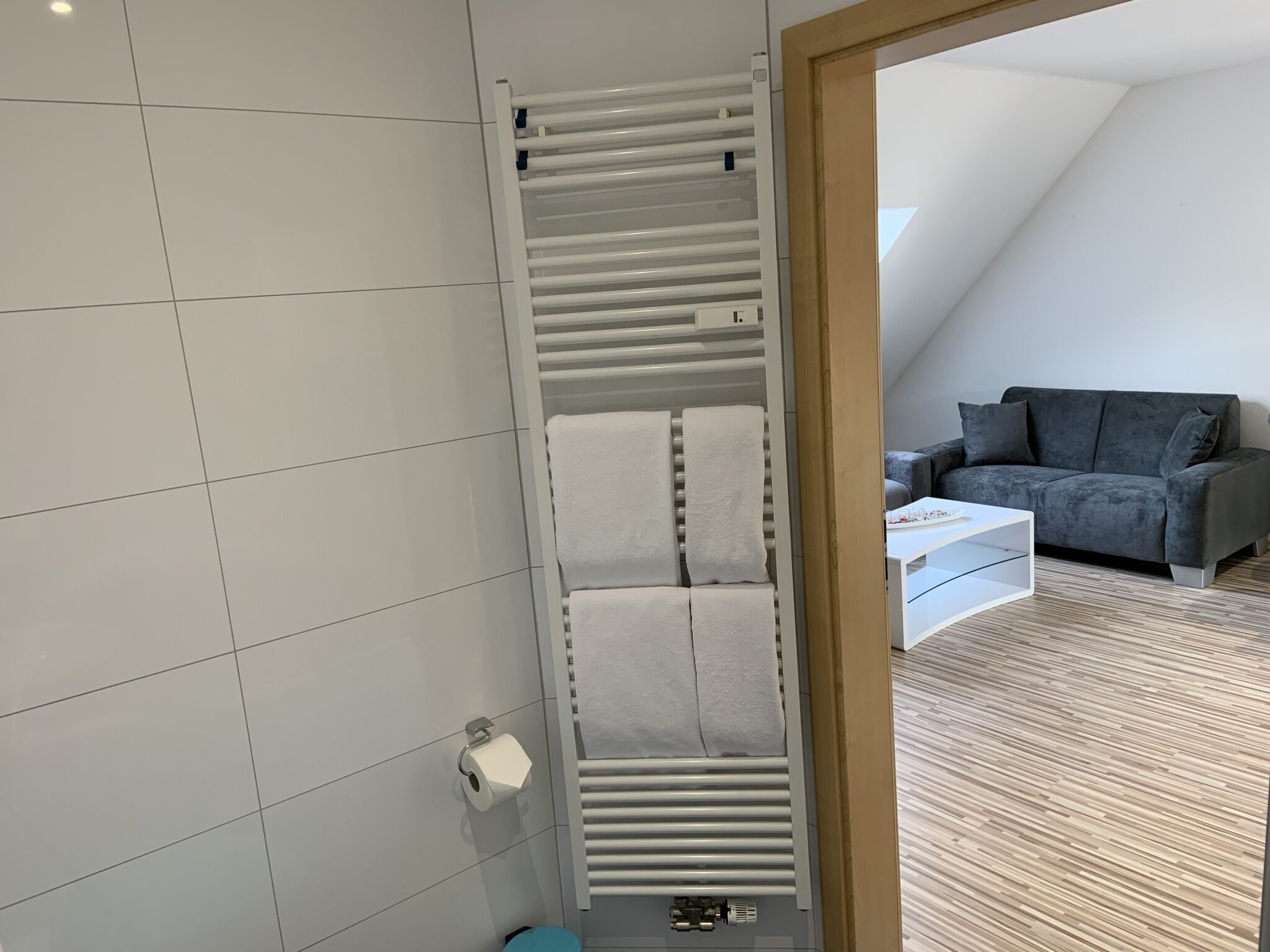 Ferienwohnung Typ 3 (BestBoarding24 Holzgasse 10a)-Badezimmer