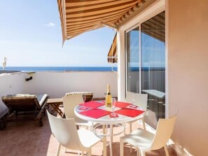 Outdoor dining - Penthouse Palm Mar by Interhome (Palm- Mar)