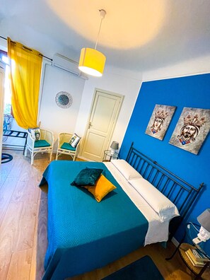 1 bedroom, desk, free WiFi, bed sheets - Panoramic Taormina Center (Taormina)