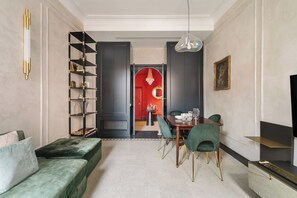 Living area - Luxury apartment in Trastevere (Roma)
