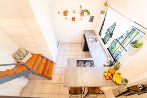 Fridge, coffee/tea maker, cookware/dishes/utensils - Best Location in Sayulita - Walk to Everything (Sayulita)