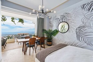 2 bedrooms, iron/ironing board, travel crib, WiFi