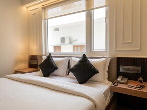 Habitación superior | Caja de seguridad en la habitación, insonorización y wifi gratis