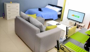 1 slaapkamer, beddengoed