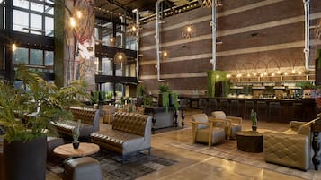 Sala de estar en el lobby