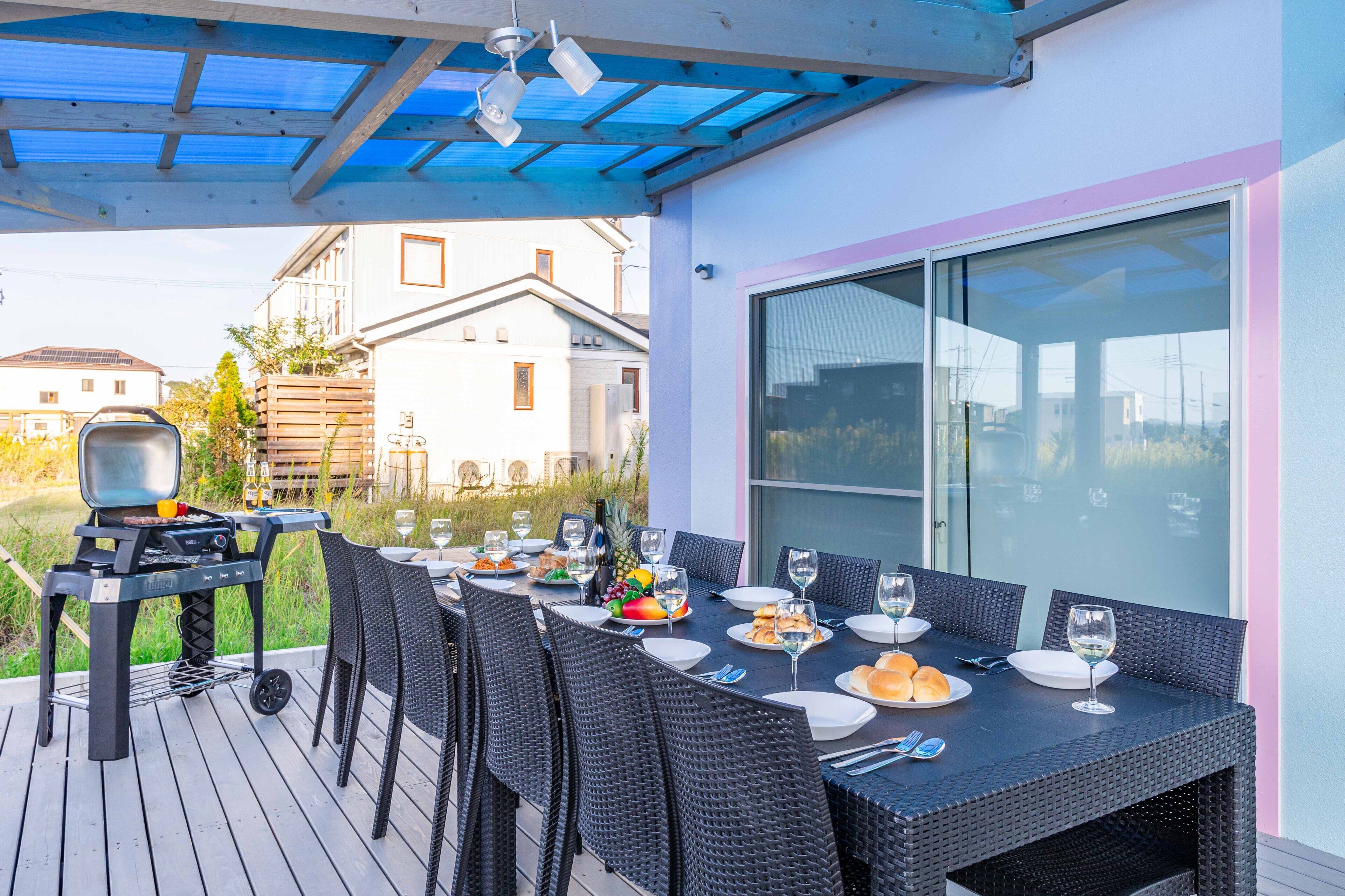 Área de parrillas y picnic