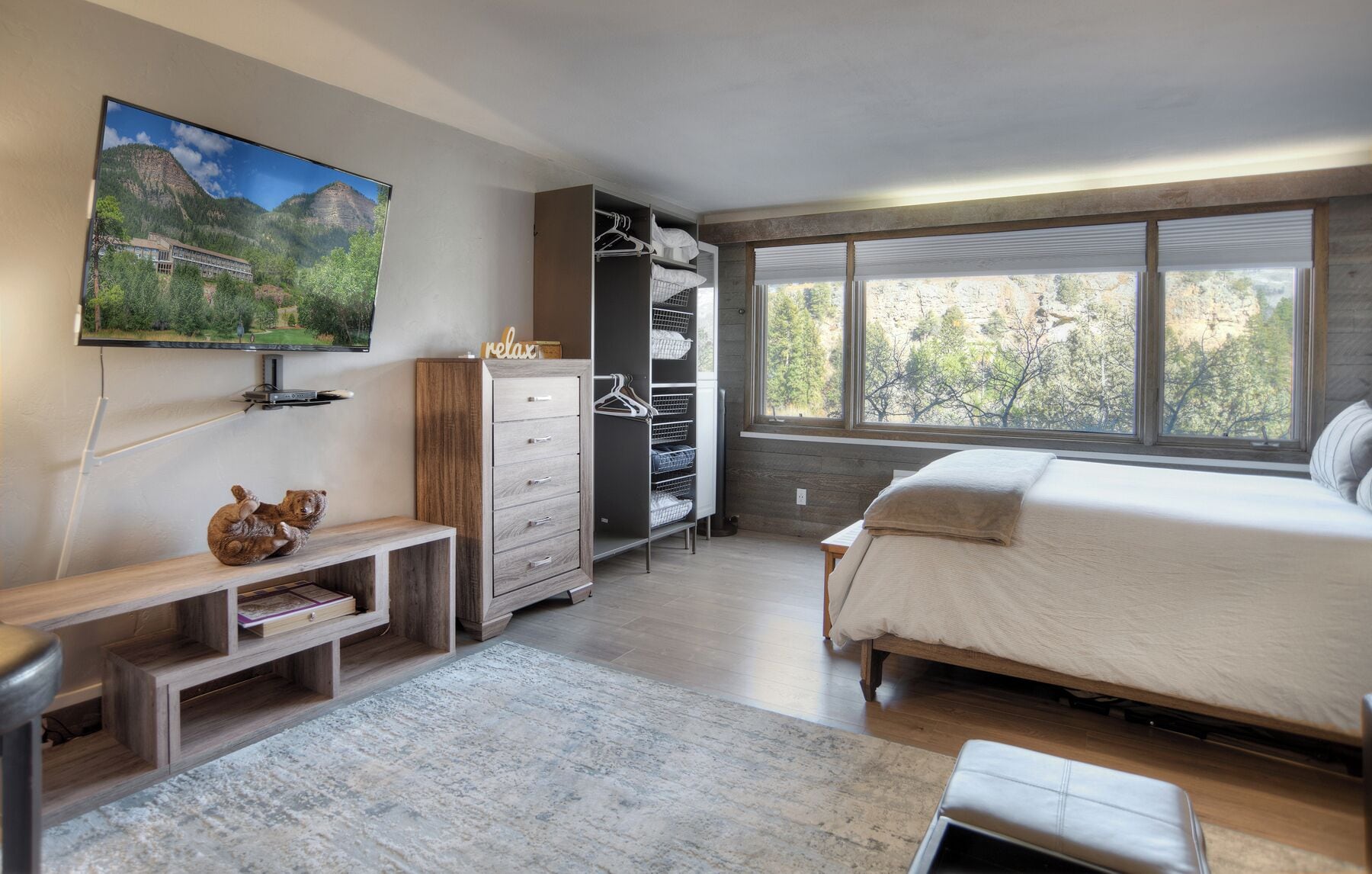Wifi gratis y ropa de cama 