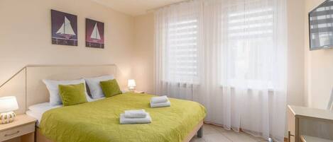 1 makuuhuone, silitysrauta/-lauta, Wi-Fi, vuodevaatteet