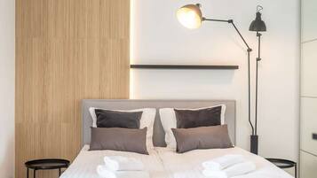 1 soverom, strykejern/-brett, wi-fi og sengetøy