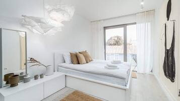 1 habitación, tabla de planchar con plancha, wifi y ropa de cama