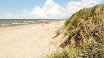 Tæt på stranden