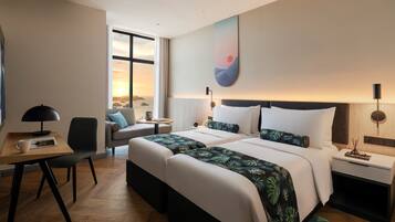 Premier-studio, 2 yhden hengen sänkyä, merinäköala | Näkymä huoneesta