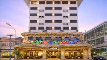 Voorkant van accommodatie