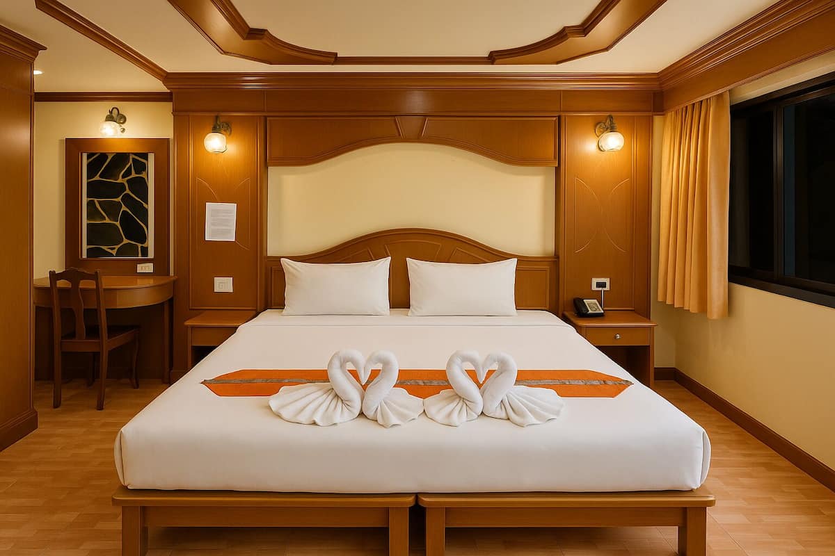 Deluxe kamer | 1 slaapkamer, een bureau, geluiddichte muren, gratis wifi