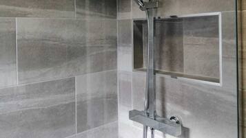 House | Bathroom | Shower, hair dryer, towels