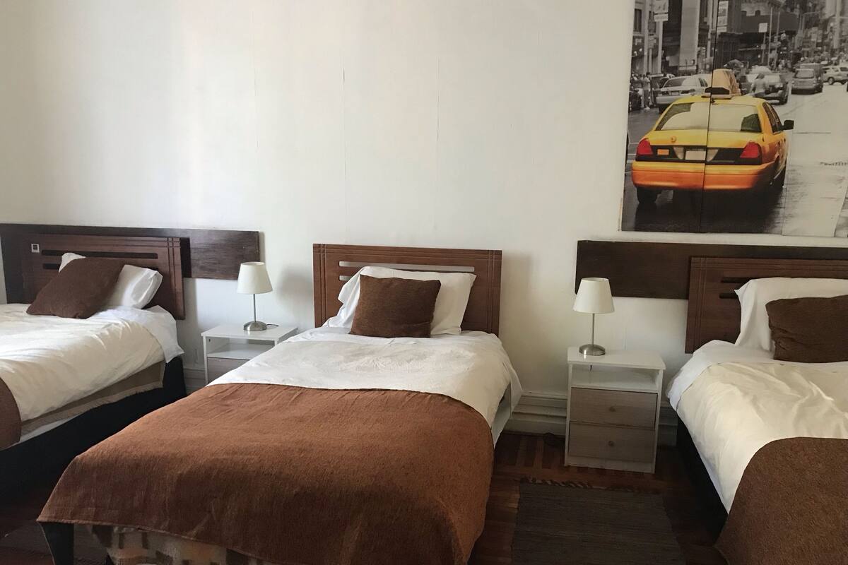Triple Room | Memory foam beds, in-room safe, blackout drapes, iron/ironing board
