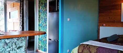 1 chambre, bureau, lit de bébé portatif, accès au Wi-Fi (inclus)