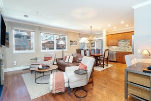 Condo, 2 Bedrooms | Living area - River Club 101 2 Bedroom Condo by Alpine Lodging Telluride (Telluride)