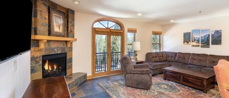 Condo, 1 habitación | Área de sala de estar