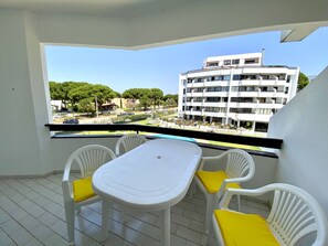 公寓, 2 间卧室, 使用泳池 | 阳台