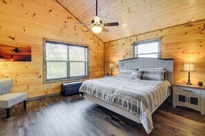 House (4 Bedrooms) | Interior - Hot Tub, Fireplace & Views: Sevierville Retreat! (Sevierville)