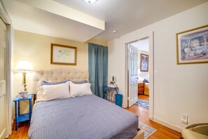 Leilighet (2 Bedrooms) | 2 soverom, strykejern/-brett, barnesenger (inkludert) og sengetøy