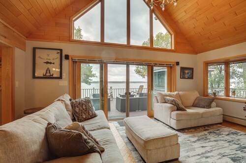 Pelican Lake House w/ Boat Dock and Sauna!