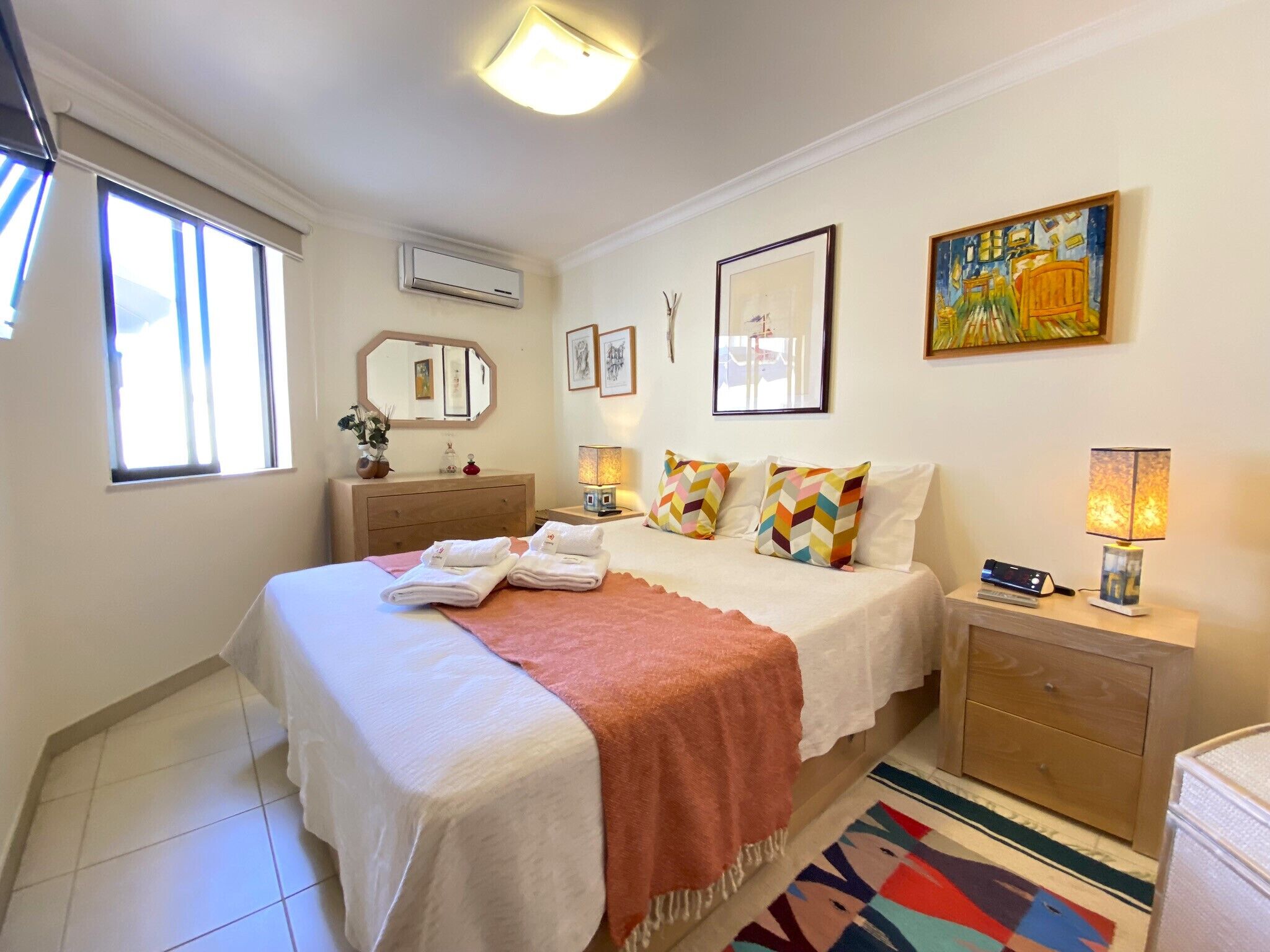 Apartament, 1 dormitori, accés a la piscina | 1 dormitori i roba de llit 