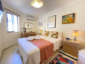 Apartment, 1 Bedroom, Pool Access | 1 bedroom, bed sheets - Vilamoura Central 7 With Pool by Homing (Loulé)