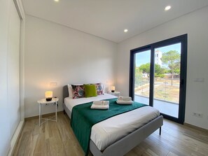 Apartamento, 2 habitaciones, terraza | 2 dormitorios y ropa de cama