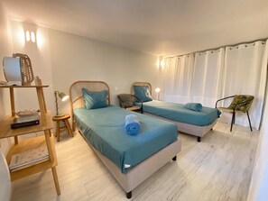 4 bedrooms, iron/ironing board, free WiFi