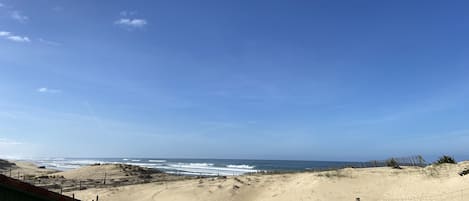 On the beach