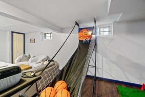 Children’s area - Theater - Firepit & BBQ - Life Size Games (Minneapolis)