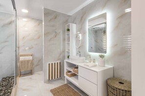 Dusche, Handtücher