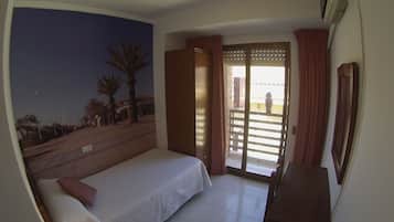 1 slaapkamer, beddengoed