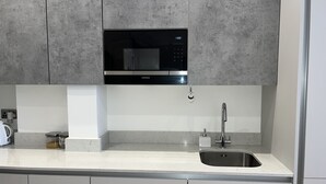 Apartemen, 1 Tempat Tidur Queen | Dapur pribadi