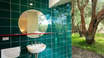 Regadera y secadora de cabello