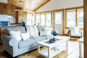 Smart-tv en een open haard