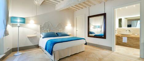 Rom – deluxe | 1 soverom, italienske Frette-laken og sengetøy av topp kvalitet