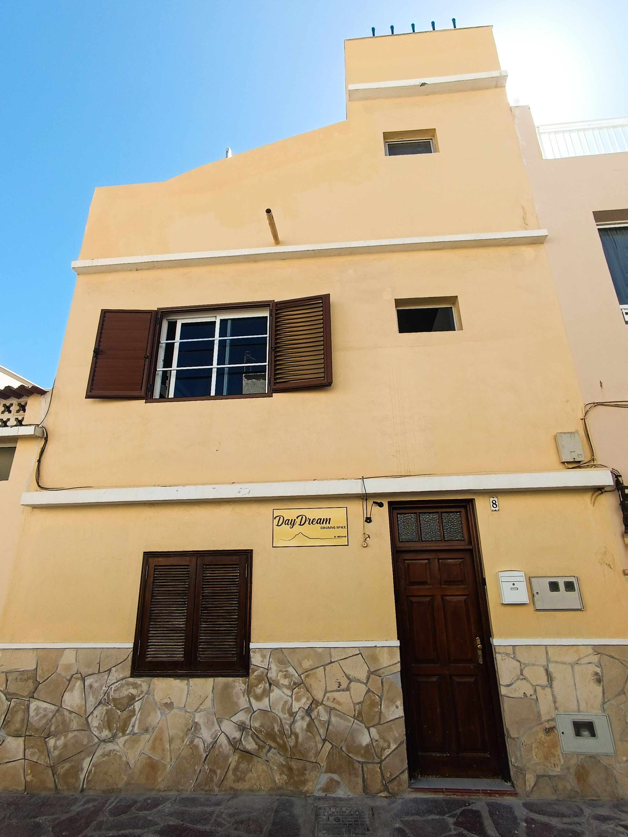 Voorkant van accommodatie