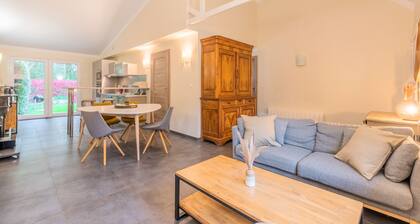 Loft avec jardin , 2 chambres Ă 15min de lille