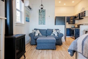 TV connectée, cheminée