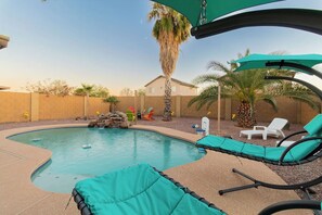 Unclassified image, 2 of 57, button - Heated Pool | King Bed | Firepit | Work Station (Casa Grande)