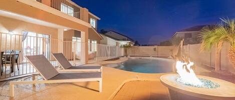 Außenpool, beheizter Pool