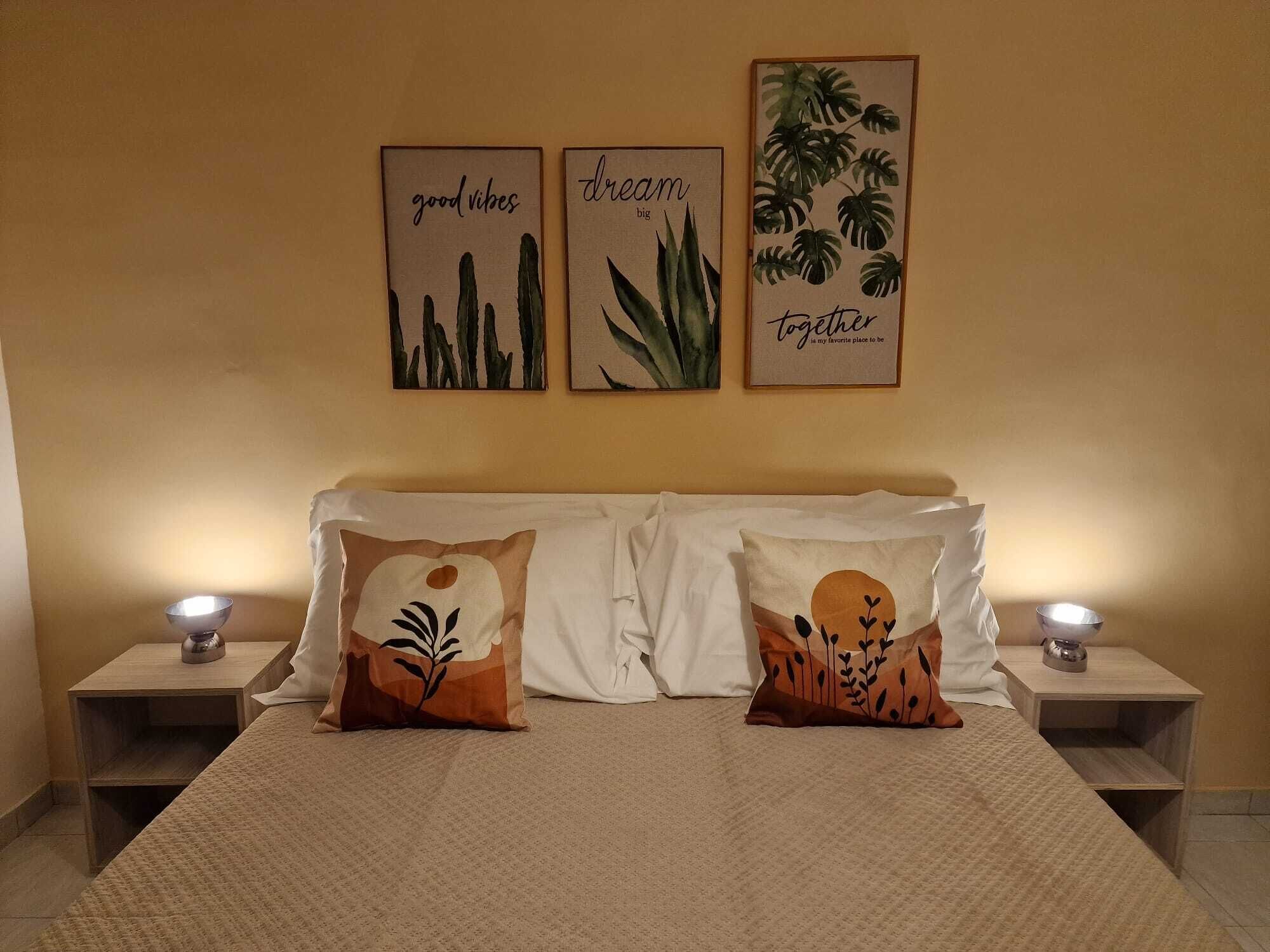 Casa | 1 dormitorio y ropa de cama