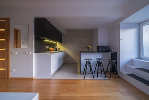Deluxe Condo | Private kitchen