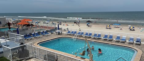 Vue sur la plage/l’océan