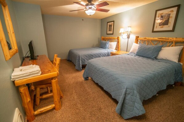 2 多间卧室、办公桌、熨斗/熨衣板、免费 WiFi