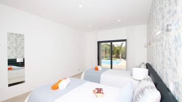 7 habitaciones y caja de seguridad en la habitación